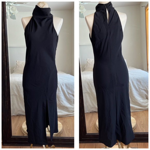 Amanda Uprichard Stanford Black Dress - Picture 2 of 3